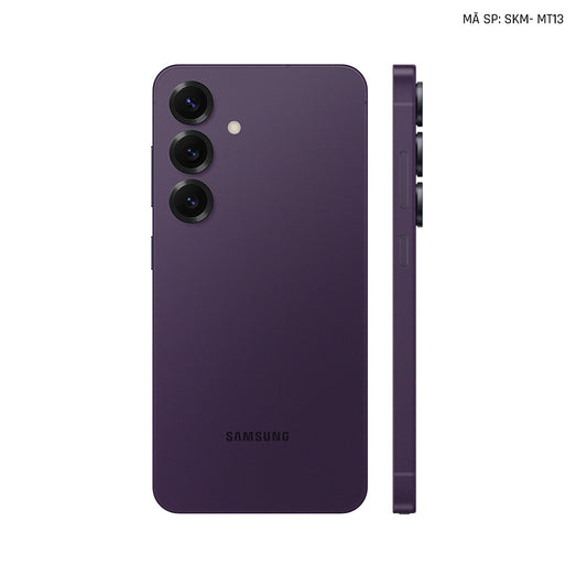 Dán Skin Samsung Galaxy S24 Series Đổi Màu Tím Metallic | SKM-MT13
