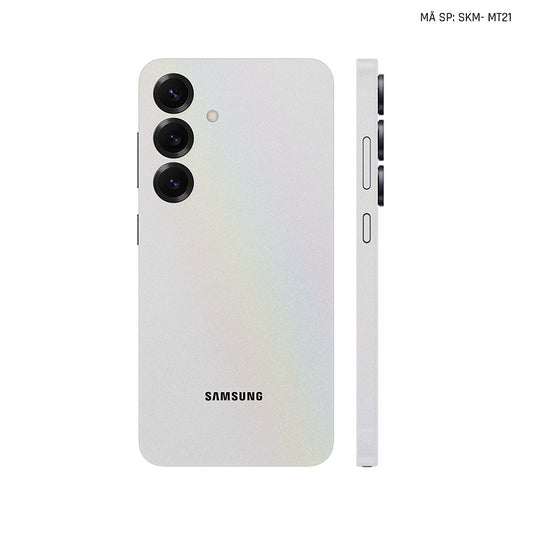 Dán Skin Samsung Galaxy S24 Series Đổi Màu Bạc Chuyển Sắc | SKM-MT21