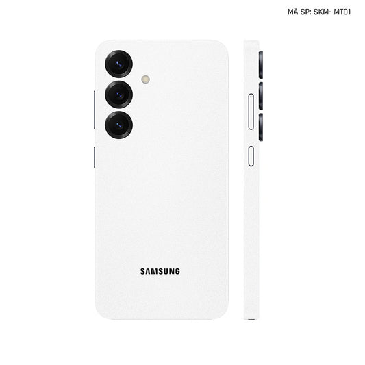 Dán Skin Samsung Galaxy S25 Series Đổi Màu Trắng | SKM-MT01