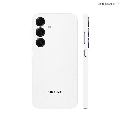 Dán Skin Samsung Galaxy S25 Series Đổi Màu Trắng | SKM-MT01