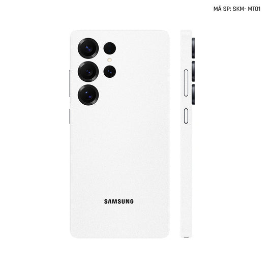 Dán Skin Samsung Galaxy S25 Series Đổi Màu Trắng | SKM-MT01