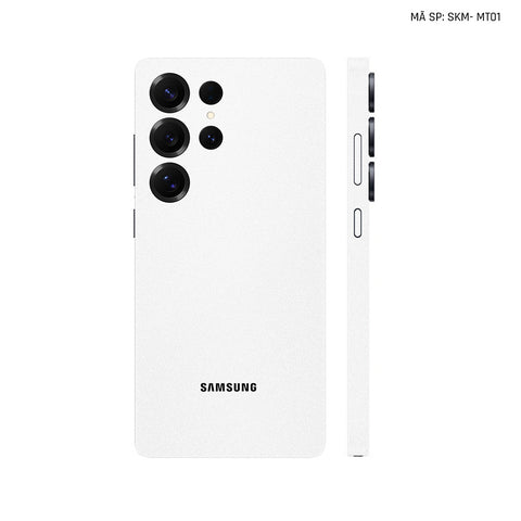 Dán Skin Samsung Galaxy S25 Series Đổi Màu Trắng | SKM-MT01