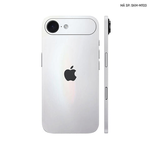 Dán Skin Iphone 17 | Air | Pro | Pro Max Đổi Màu Trắng Ngọc Trai | SKM-MT03