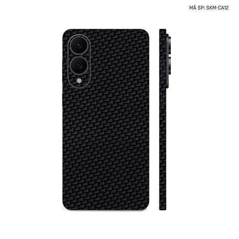Dán Skin Samsung Galaxy S25 Series Vân Carbon Pattern Air | SKM-CA12