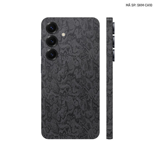 Dán Skin Samsung Galaxy S24 Series Vân Carbon Pattern | SKM-CA10