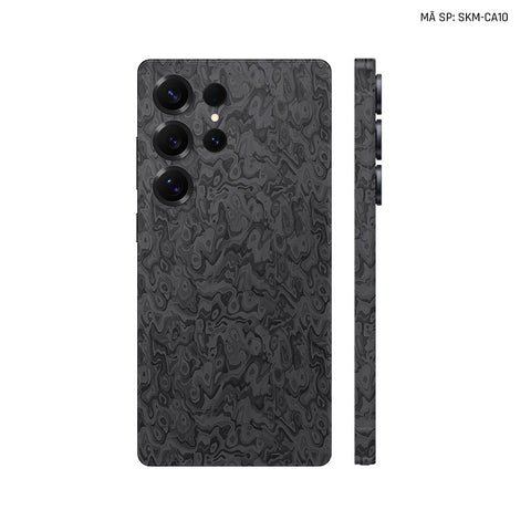 Dán Skin Samsung Galaxy S24 Series Vân Carbon Pattern | SKM-CA10