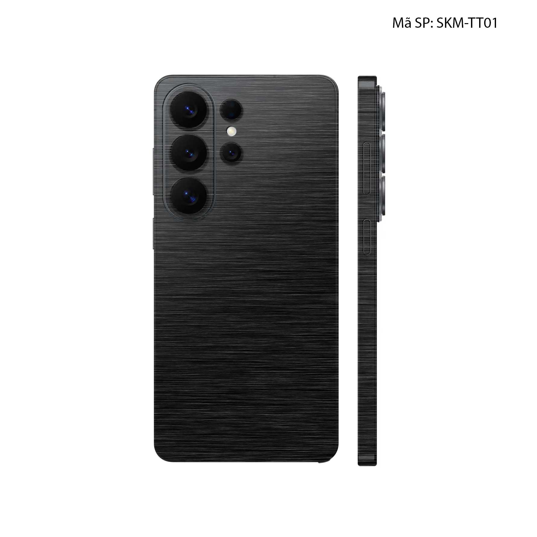 Dán Skin Samsung Galaxy S26 Ultra Vân Xước Titan Đen | SKM-TT01