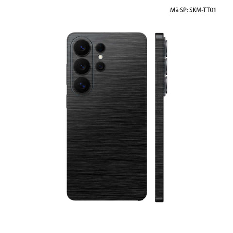 Dán Skin Samsung Galaxy S26 Ultra Vân Xước Titan Đen | SKM-TT01