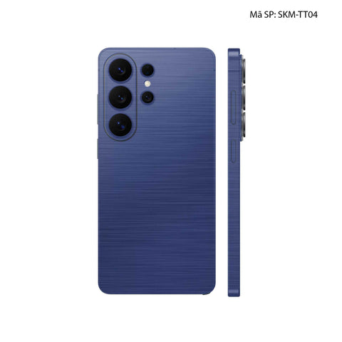 Dán Skin Samsung Galaxy S26 Ultra Vân Xước Titan Xanh | SKM-TT04
