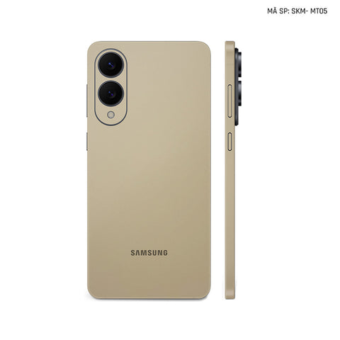 Dán Skin Samsung Galaxy S25 Series Đổi Màu Vàng Đồng | SKM-MT05