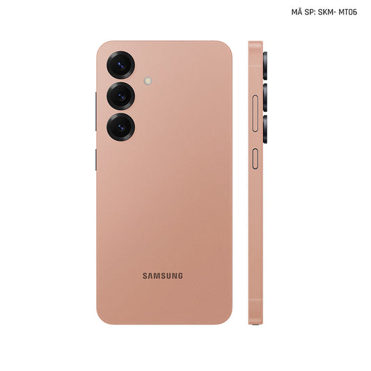 Dán Skin Samsung Galaxy S25 Series Đổi Màu Vàng Hồng | SKM-MT06