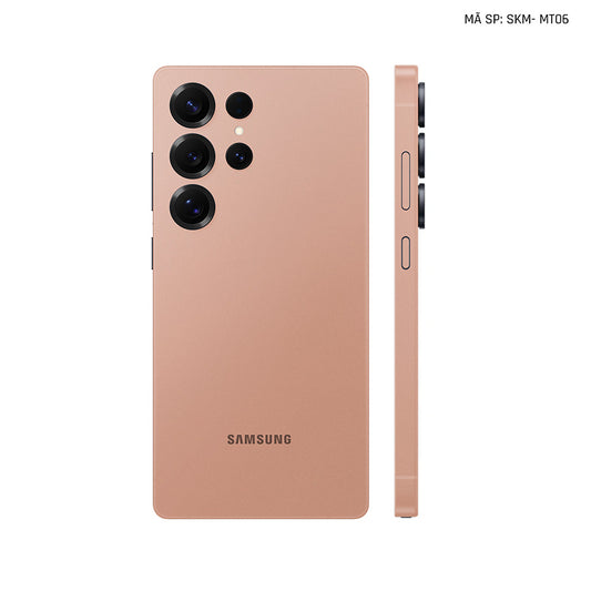 Dán Skin Samsung Galaxy S25 Series Đổi Màu Vàng Hồng | SKM-MT06