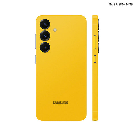 Dán Skin Samsung Galaxy S25 Series Đổi Màu Vàng | SKM-MT19