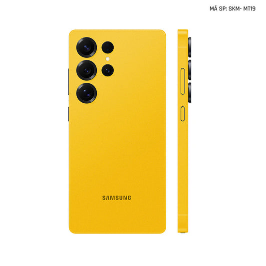 Dán Skin Samsung Galaxy S25 Series Đổi Màu Vàng | SKM-MT19