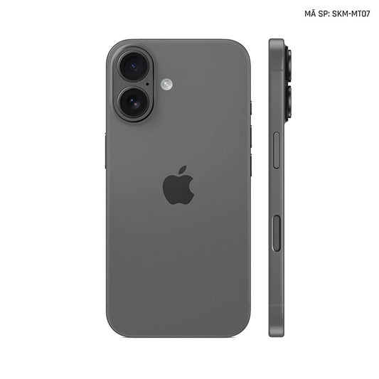 Dán Skin Iphone 17 | Air | Pro | Pro Max Đổi Màu Xám Metallic | SKM-MT07