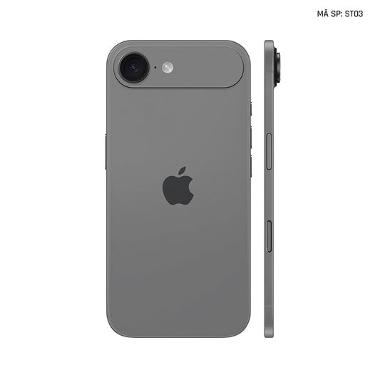 Dán Skin Iphone 17 | Air | Pro | Pro Max Đổi Màu Xám | ST03