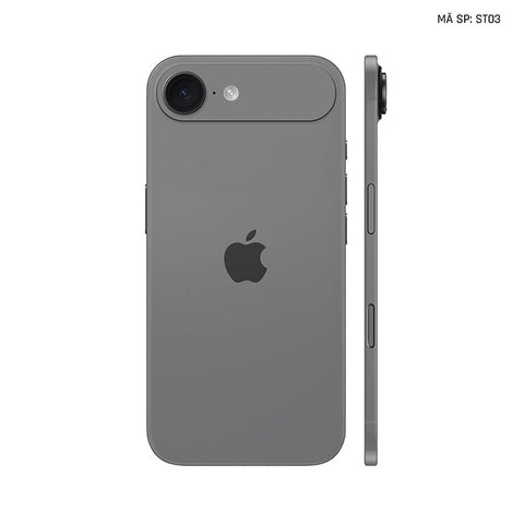 Dán Skin Iphone 17 | Air | Pro | Pro Max Đổi Màu Xám | ST03