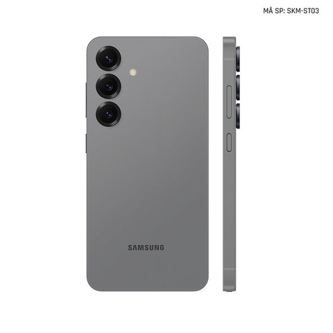 Dán Skin Samsung Galaxy S25 Series Đổi Màu Xám | SKM-ST03