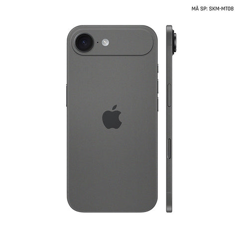 Dán Skin Iphone 17 | Air | Pro | Pro Max Đổi Màu Xám Xi | SKM-MT08