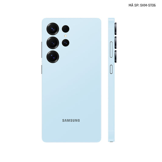 Dán Skin Samsung Galaxy S24 Series Đổi Màu Xanh Baby | SKM-ST06