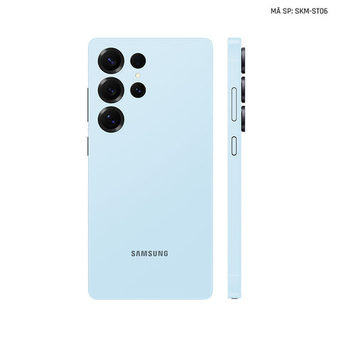Dán Skin Samsung Galaxy S24 Series Đổi Màu Xanh Baby | SKM-ST06