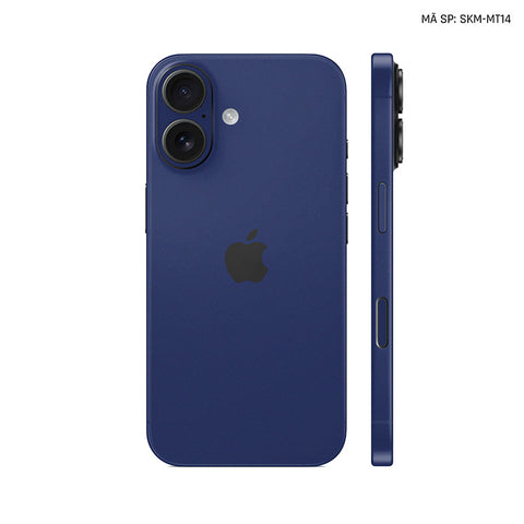 Dán Skin Iphone 17 | Air | Pro | Pro Max Đổi Màu Xanh Navy | SKM-MT14