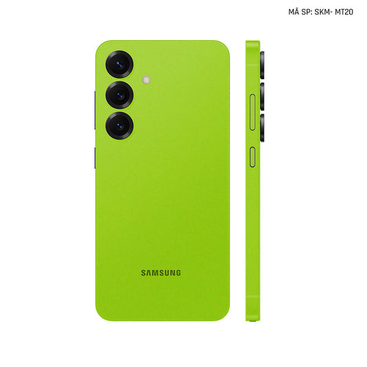 Dán Skin Samsung Galaxy S25 Series Đổi Màu Xanh Nõn | SKM-MT20