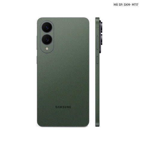 Dán Skin Samsung Galaxy S25 Series Đổi Màu Xanh Rêu | SKM-MT17