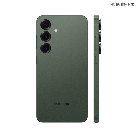Dán Skin Samsung Galaxy S25 Series Đổi Màu Xanh Rêu | SKM-MT17