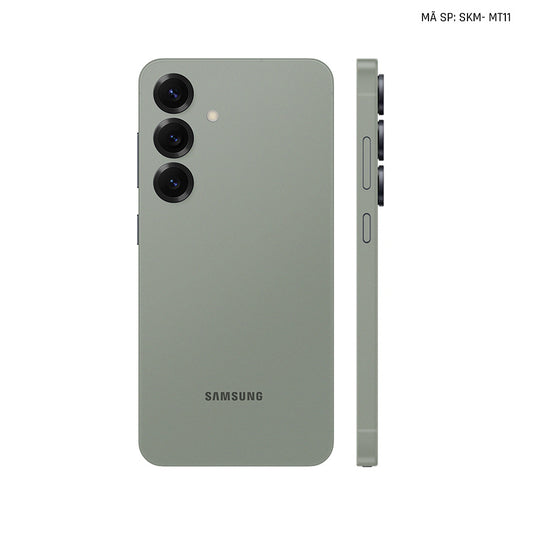 -MTDán Skin Samsung Galaxy S25 Series Đổi Màu Xanh Rêu Xám | SKM-MT11