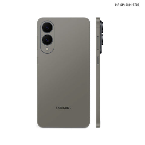 Dán Skin Samsung Galaxy S25 Series Đổi Màu Titan Xám | SKM-ST05