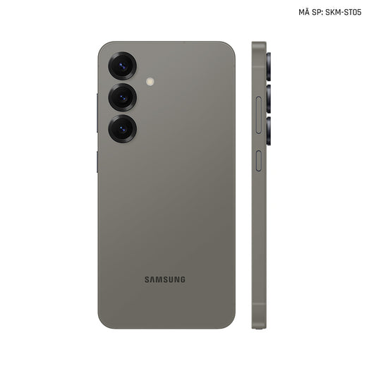 Dán Skin Samsung Galaxy S25 Series Đổi Màu Titan Xám | SKM-ST05
