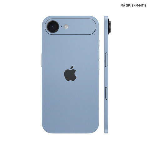 Dán Skin Iphone 17 | Air | Pro | Pro Max Đổi Màu Xanh Sierra Blue | SKM-MT18