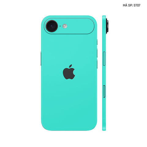 Dán Skin Iphone 17 | Air | Pro | Pro Max Đổi Màu Xanh Tifany | ST07