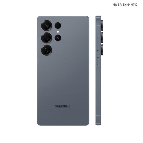 Dán Skin Samsung Galaxy S25 Series Đổi Màu Xanh Xám | SKM-MT10