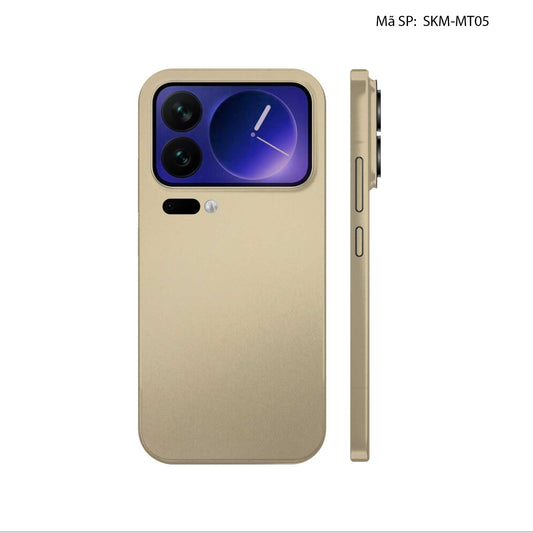 Dán Skin Xiaomi 17 Series Đổi Màu Vàng Sampanh | SKM-MT05