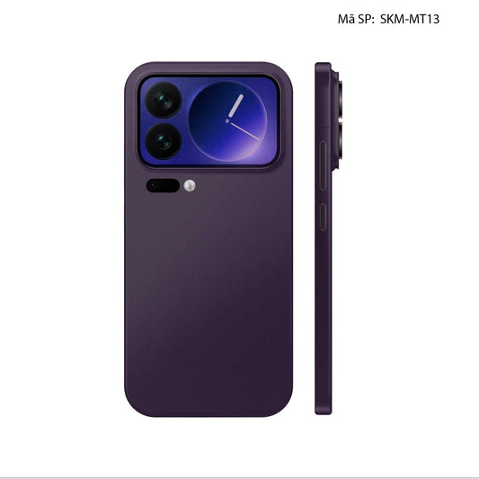 Dán Skin Xiaomi 17 Series Đổi Màu Tím Metallic | SKM-MT13