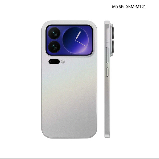 Dán Skin Xiaomi 17 Series Đổi Màu Bạc Chuyển Sắc | SKM-MT21