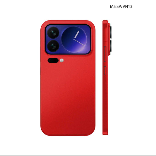 Dán Skin Xiaomi 17 Series Đổi Màu Đỏ Lì | VN13