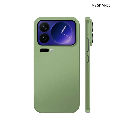 Dán Skin Xiaomi 17 Series Đổi Màu Xanh Rêu Nhạt | VN20