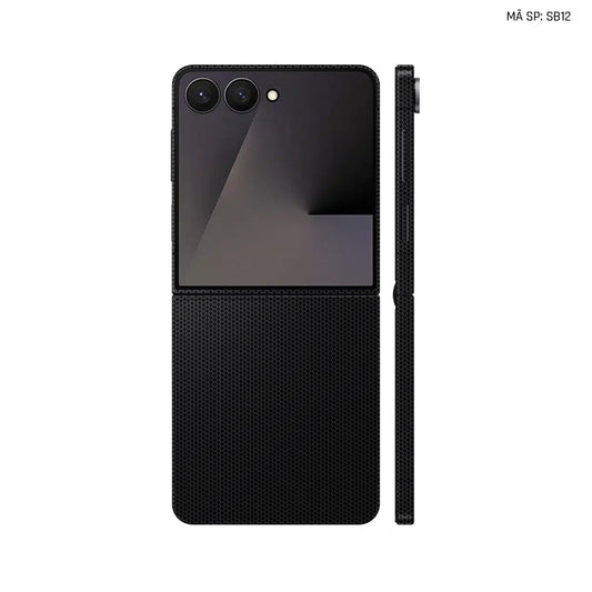 Dán Skin 3M Galaxy Z Flip 7 Vân Matrix Black | MX12