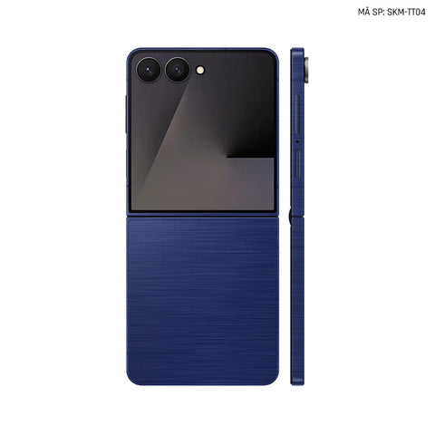 Dán Skin Galaxy Z Flip 7 Vân Titan Xước Xanh | TT04