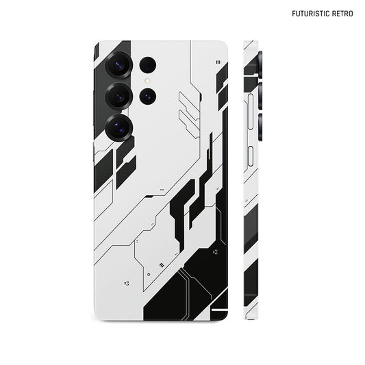 Dán Skin Samsung Galaxy S24 Series Chủ Đề Futuristic Retro