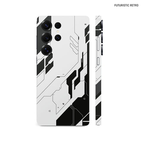 Dán Skin Samsung Galaxy S24 Series Chủ Đề Futuristic Retro