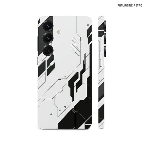 Dán Skin Samsung Galaxy S24 Series Chủ Đề Futuristic Retro