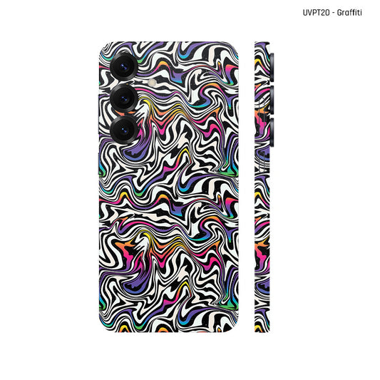 Dán Skin Samsung Galaxy S25 Series Vân Nổi Graffiti 02 | UVPT20