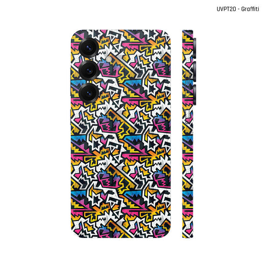 Dán Skin Samsung Galaxy S25 Series Vân Nổi Graffiti 03 | UVPT20