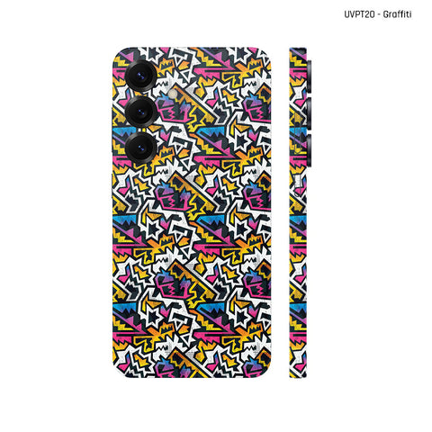 Dán Skin Samsung Galaxy S25 Series Vân Nổi Graffiti 03 | UVPT20