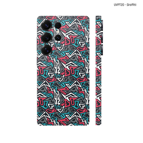 Dán Skin Samsung Galaxy S25 Series Vân Nổi Graffiti 04 | UVPT20
