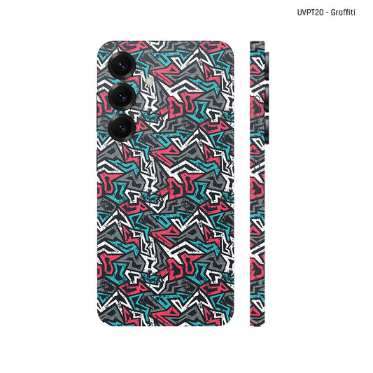 Dán Skin Samsung Galaxy S25 Series Vân Nổi Graffiti 04 | UVPT20